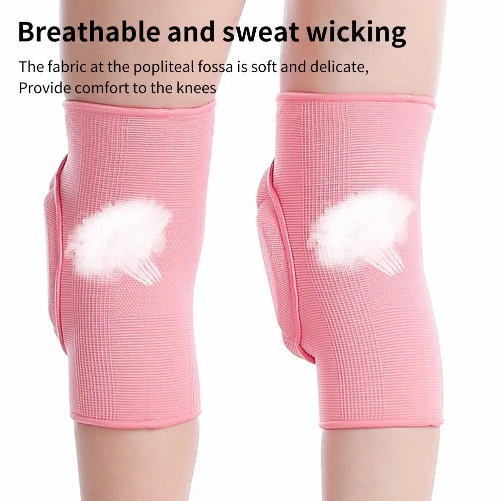 

1Pc Thermal Knee Pad Soft Protective Anti-deformed Multi-function Women Running Sports Kneepad for Outdoor