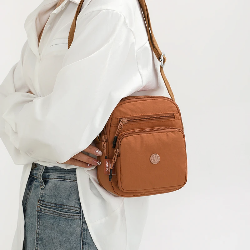 Leichte Oxford-Umhängetasche für Damen – Umhängetasche mit mehreren Taschen, ideal für Geschäftsreisen und Reisen – Detail 27