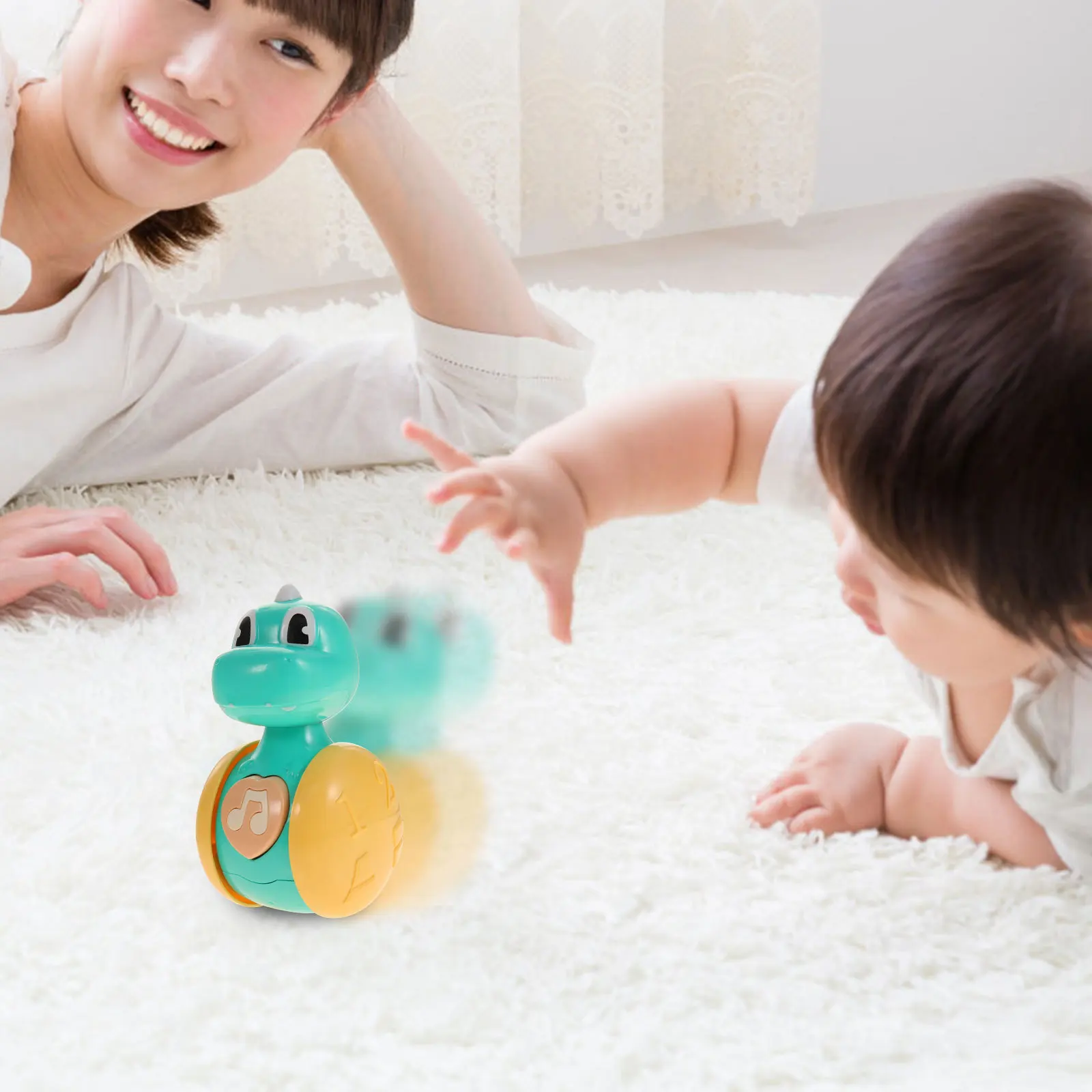 Dinosaur Tumbler Practical Creative Cartoon Tumbler Dinosaur Comfortable Grip Smooth Surface Baby Intellectual Development