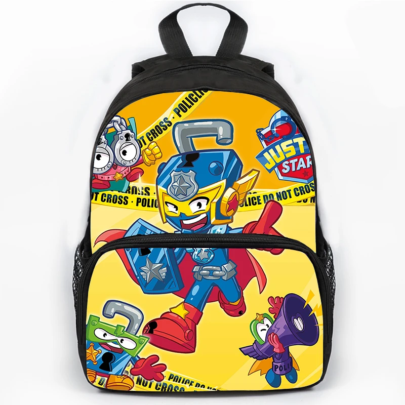 New Super Zings Backpack Boys Girls Cartoon School Bag Children Daypack SuperThings Bag Mochilas Back to School Bookbag Rucksack