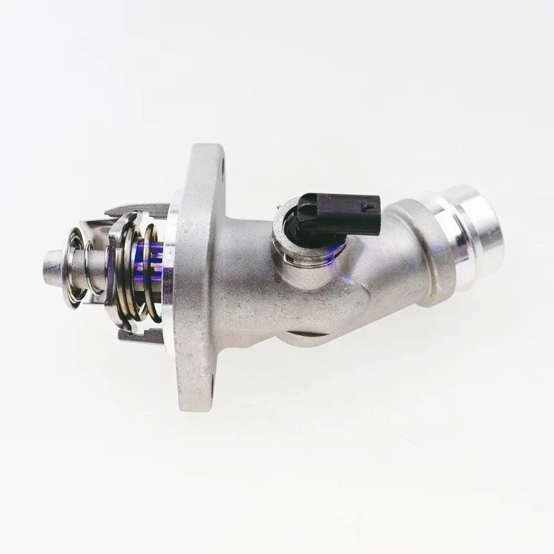 ZF=-S Conjunto carcasa termostato coche, refrigerante motor apto para Hyundai Elantra Kona Veloster