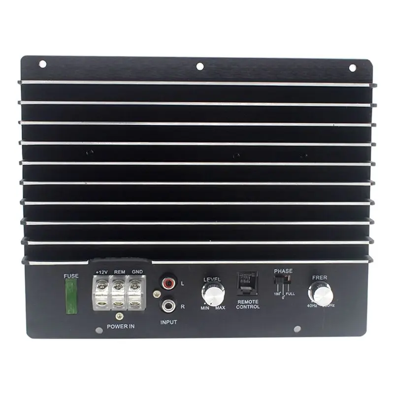 12V 1500W Mono Auto-Audioverstärker Leistungsstarker Bass-Subwoofer-Verstärker Board Player Automotive Verstärkermodul