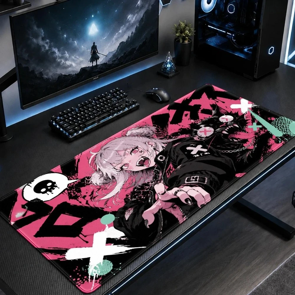The dark and dreamy design style is the perfect choice for Halloween or horror enthusiasts alfombrillas para escritorio