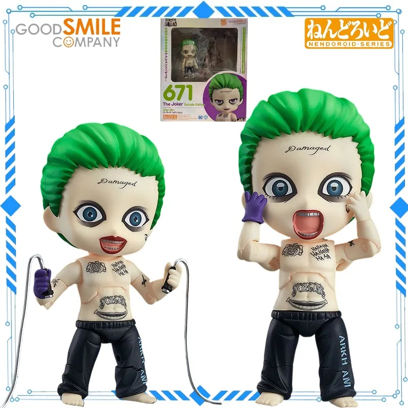 

GSC, GoodSmile Original Clay Man 671 Suicide Squad X Special Task Force Joker The Joker Finished Mobile Doll Model Toy Gift