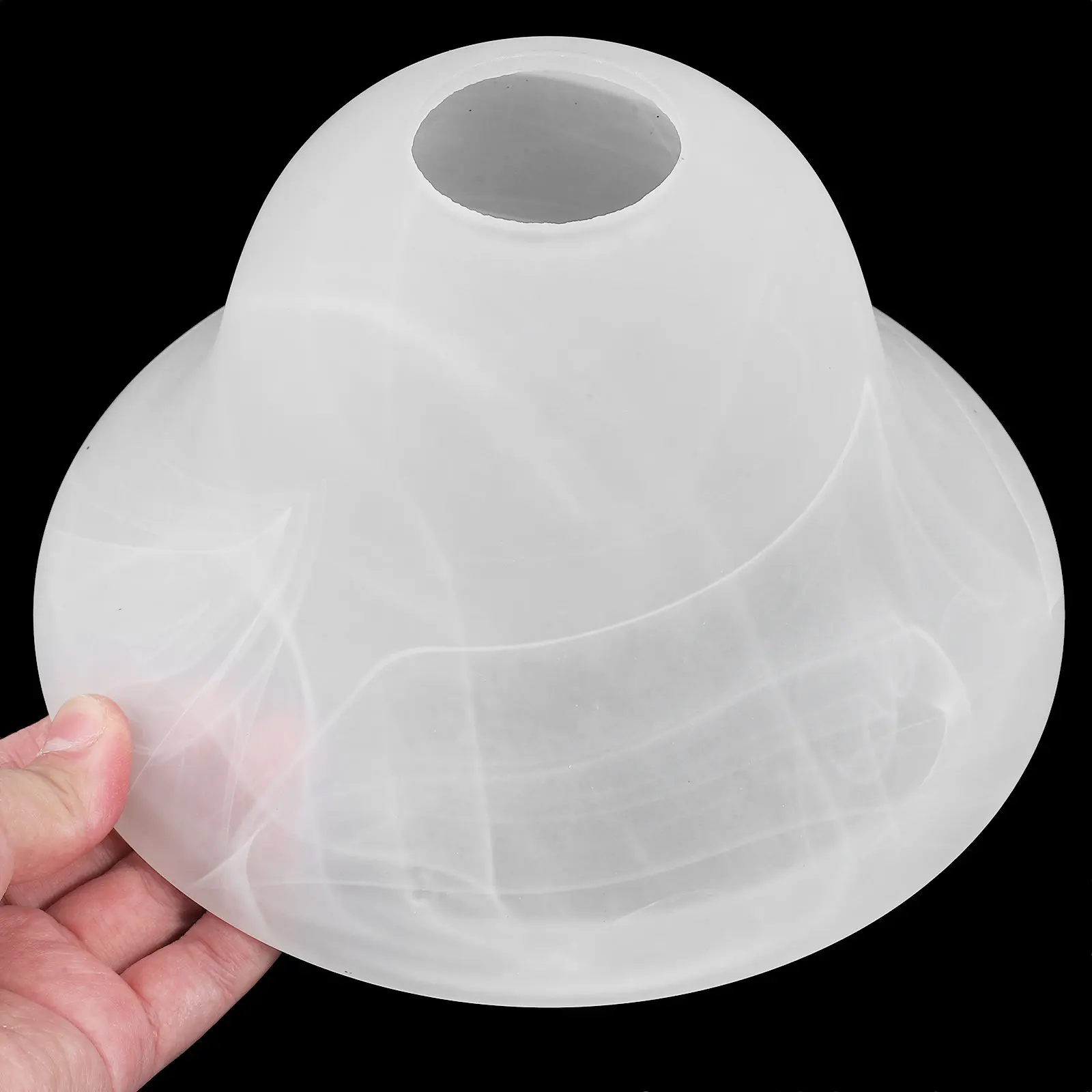Mushroom Shaped Glass Lampshade for Table Lamp Ceiling Light Modern Decorative Home Office Desk Lighting Fixture Elegant Ambient