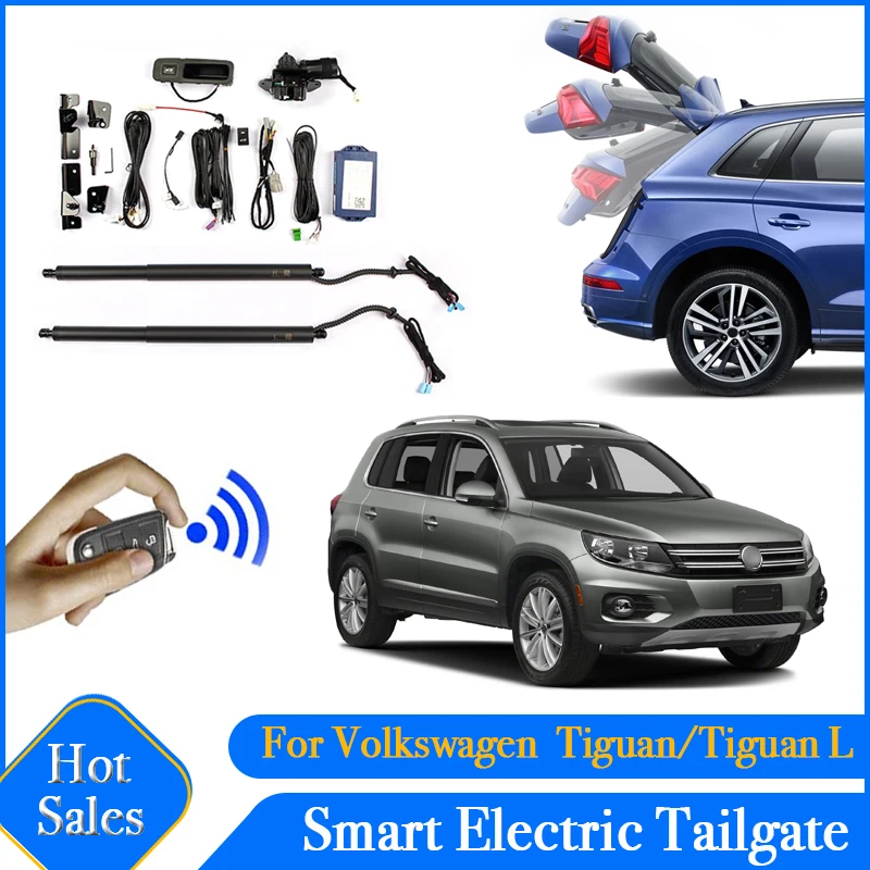 Car Power Opening Electric Suction Tailgate Intelligent Tail Gate Lift Strut For Volkswagen VW Tiguan/Tiguan L AD BW 2016~2024