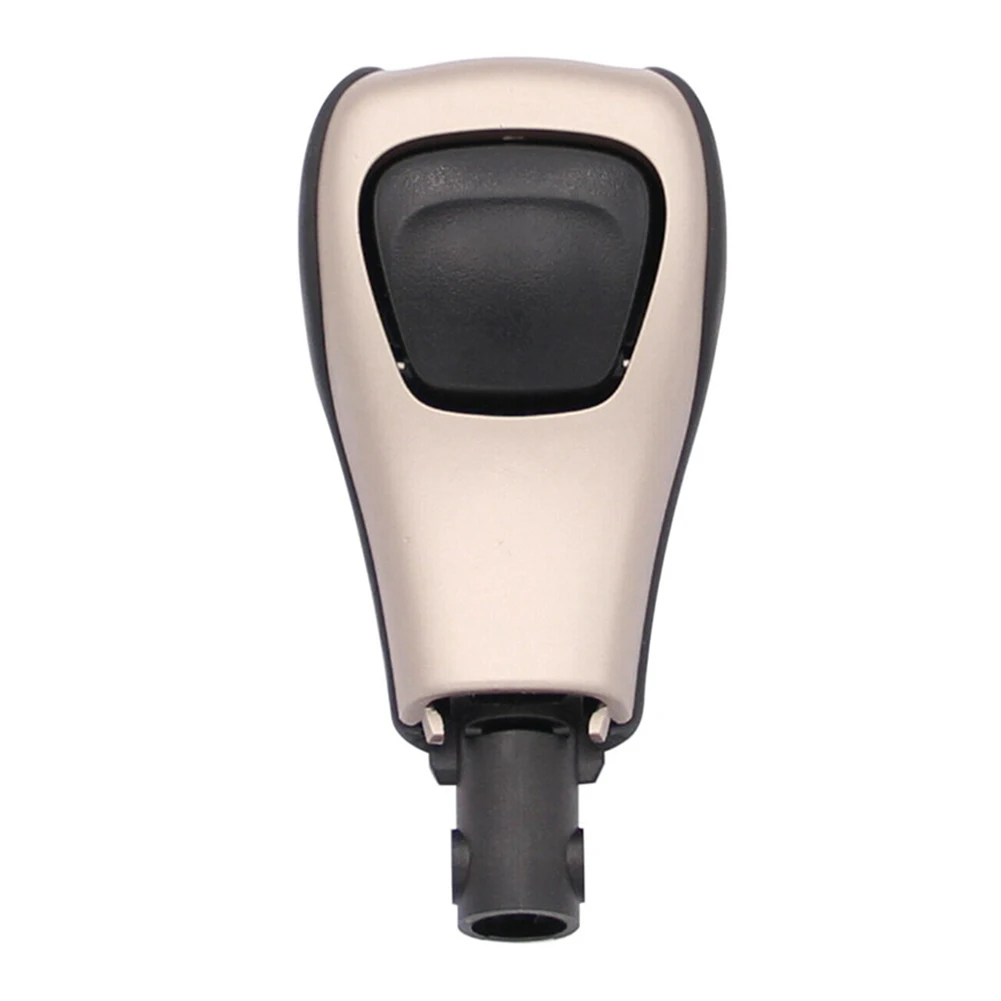 

Автомобильная ручка переключения передач, черно-коричневая, автоматическая ручка переключения передач, материал ABS, недеформируемый OEM 5YD261X9AA, обновление салона автомобиля