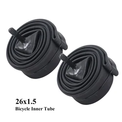 Bicycle Tire Inner Tube 26x1.5 32mm American Valve 26 inch Cycling MTB Mountain Road Bike Camera Cycling Tire Butyl Rubber Tube