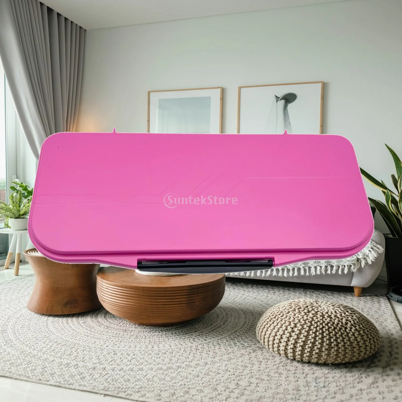 Portable Folding Paint Tray with Lid Leakproof Watercolor Palette 18 Well for Acrylic Gouache Oil Painting Outdoor