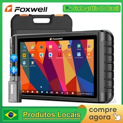 Foxwell-herramienta de diagnóstico para coche, escáner automotriz NT1009 OBD2, codificación ECU, todos los sistemas, reinicio bidireccional, 35, 2024