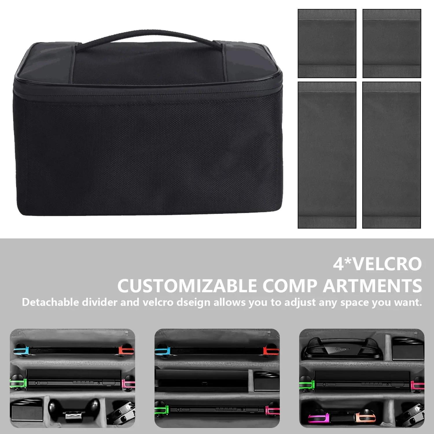 Large Storage Bag for Nintendo Switch 2 2025 Travel Carrying Protective Case for Switch2 Anti-Scratch Game NS2 Accessories