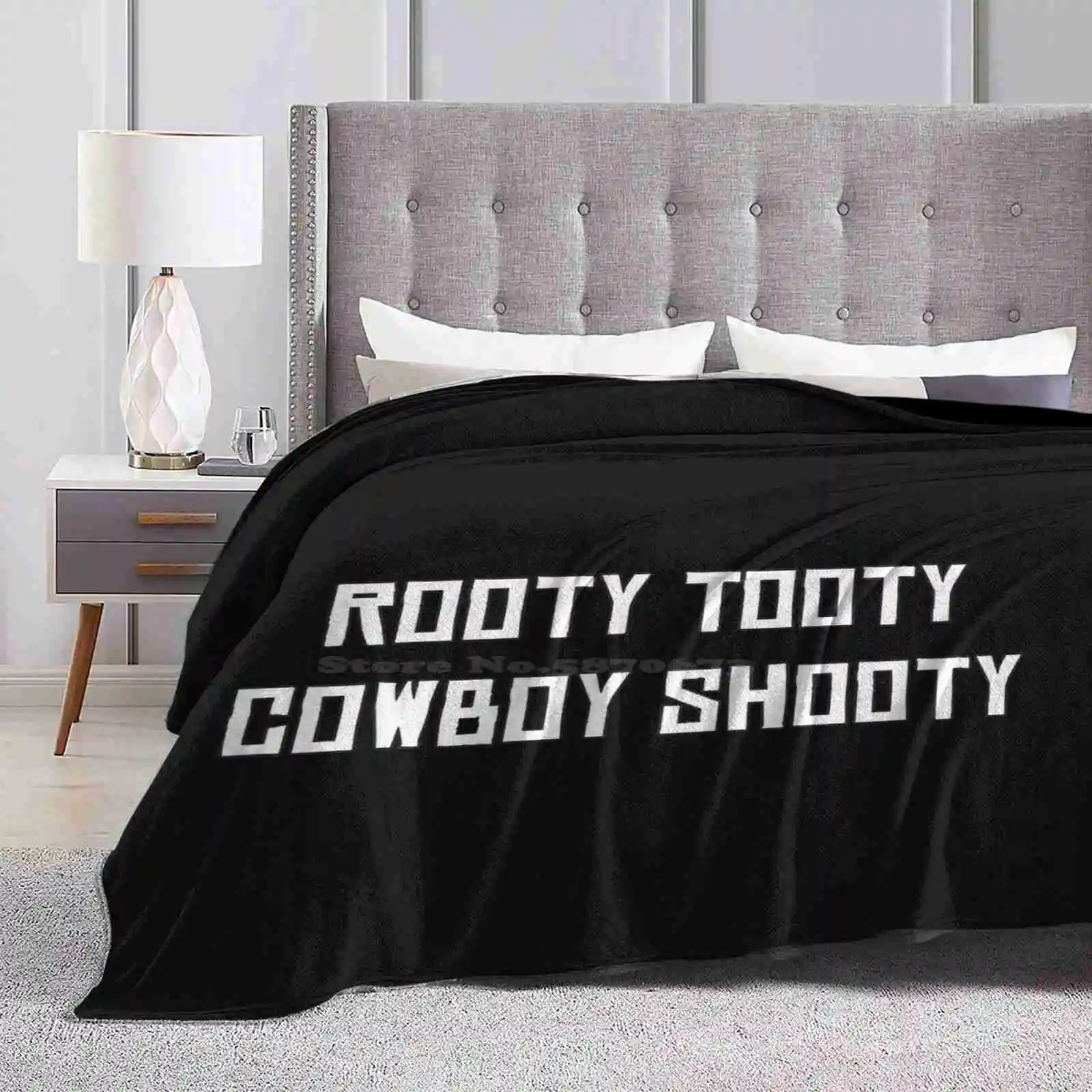 Rooty Tooty Cowboy Shooty Top Quality Comfortable Bed Sofa Soft Blanket Redemption 2 Rdr2 Rooty Tooty Cowboy Shooty Arthur