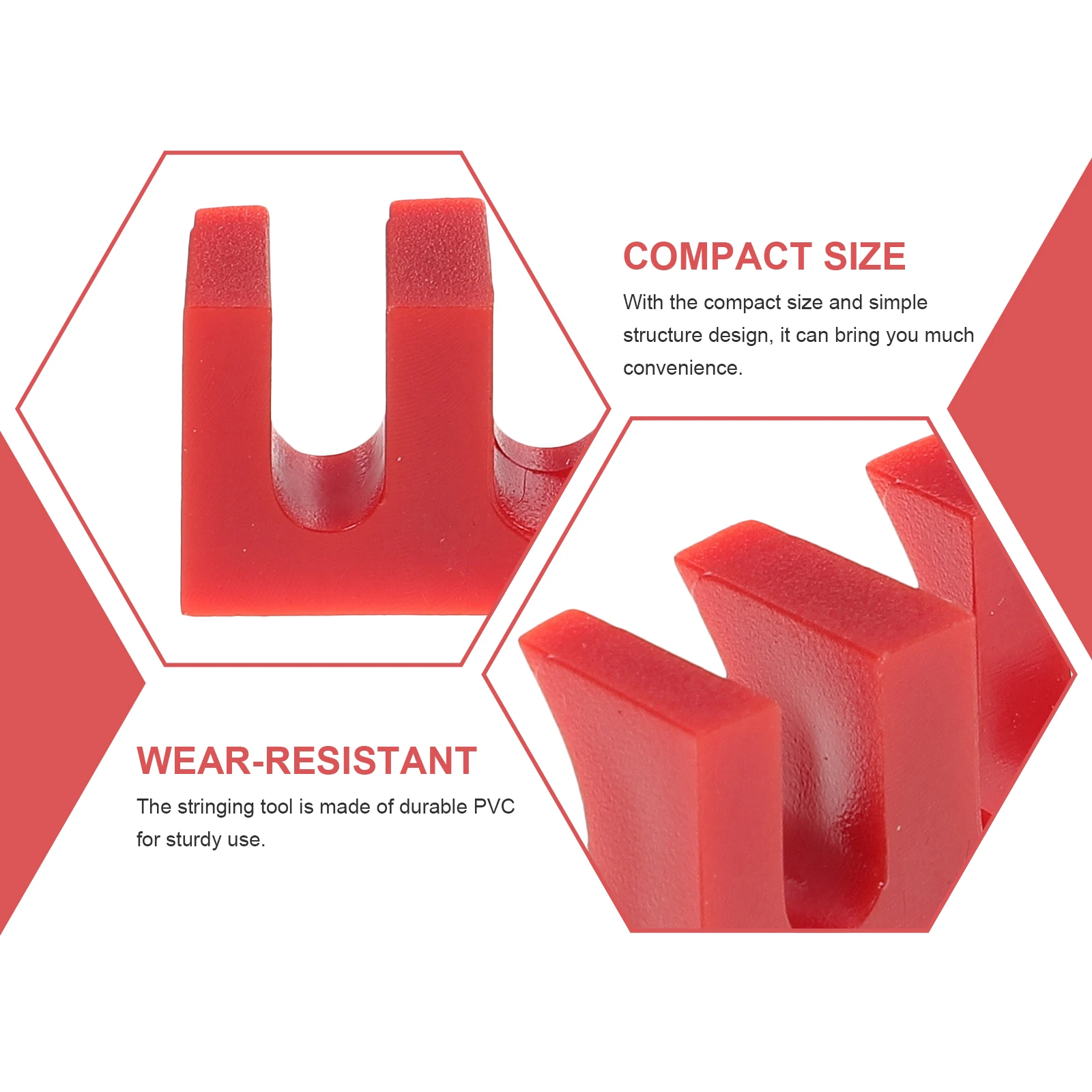 

2pcs Badminton Load Spreader Stringing Machine Tool Pressure Distributor Protector Adapter For Stringing Protection High Tension