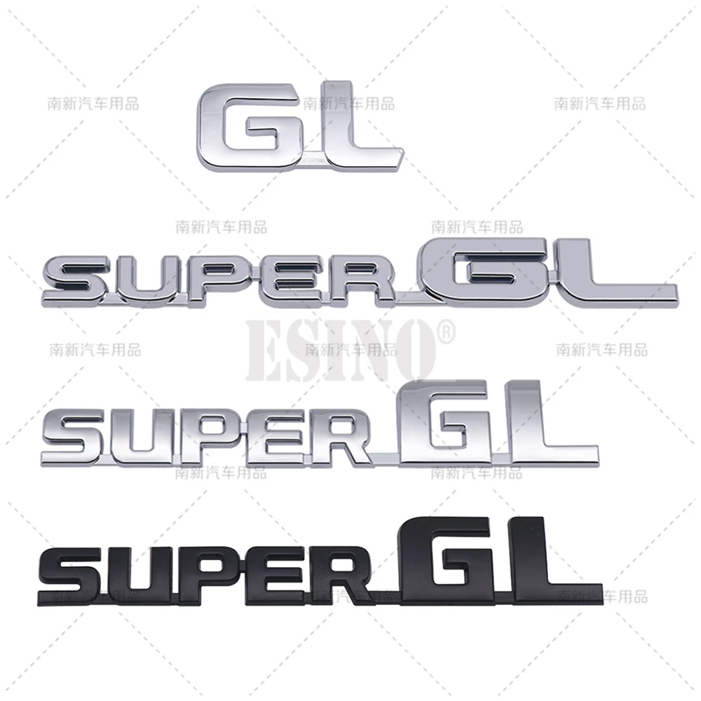 

3D ABS Super GL Adhesive Badge Emblem Car Pickup 4 x 4 Offroad Decorative Badge For Toyota Sienna RAV 4 4runner Tacoma Prado