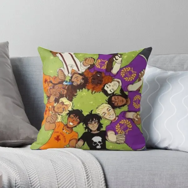 

Heroes Of Olympus Printing Throw Pillow Cover Hotel Sofa Waist Decor Anime Home Throw Fashion Pillows not include One Side