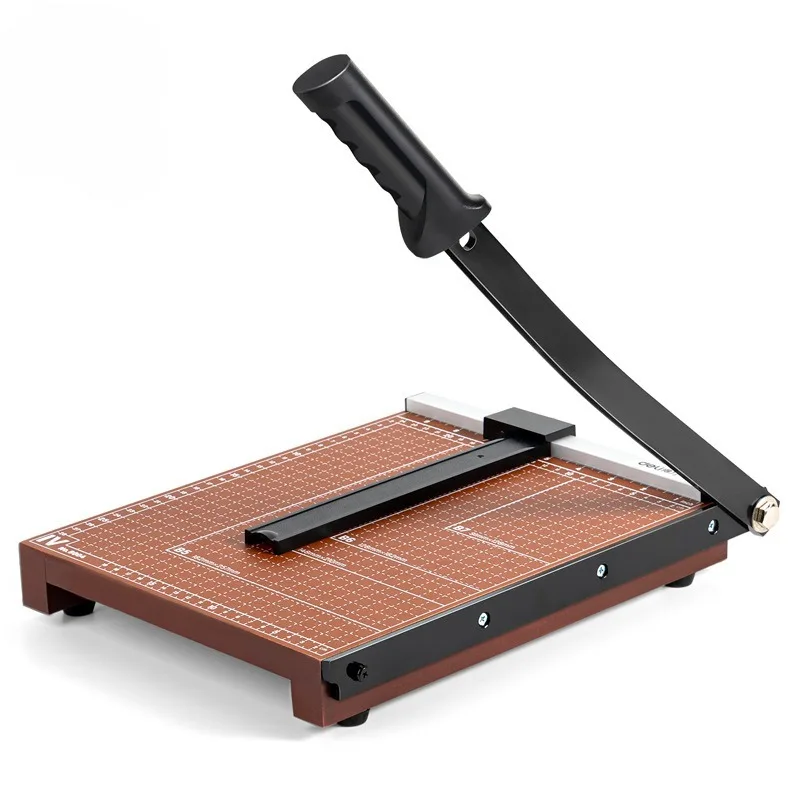 Household Portable Paper Cutter A4 Paper Cutter Wooden Paper Cutter Sharp and Free of Burrs