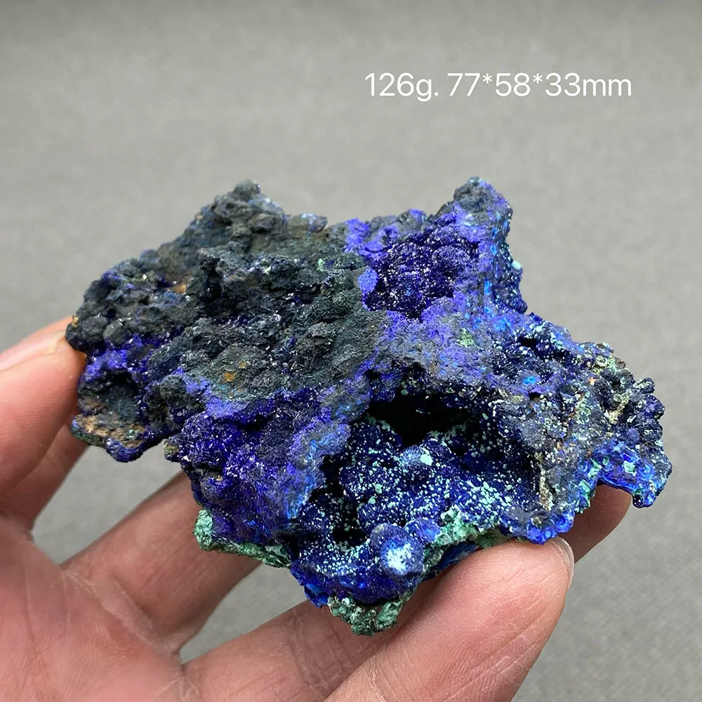 

100% Natural beautiful Azurite and Malachite symbiotic mineral specimen crystal Stones and crystals Healing crystal