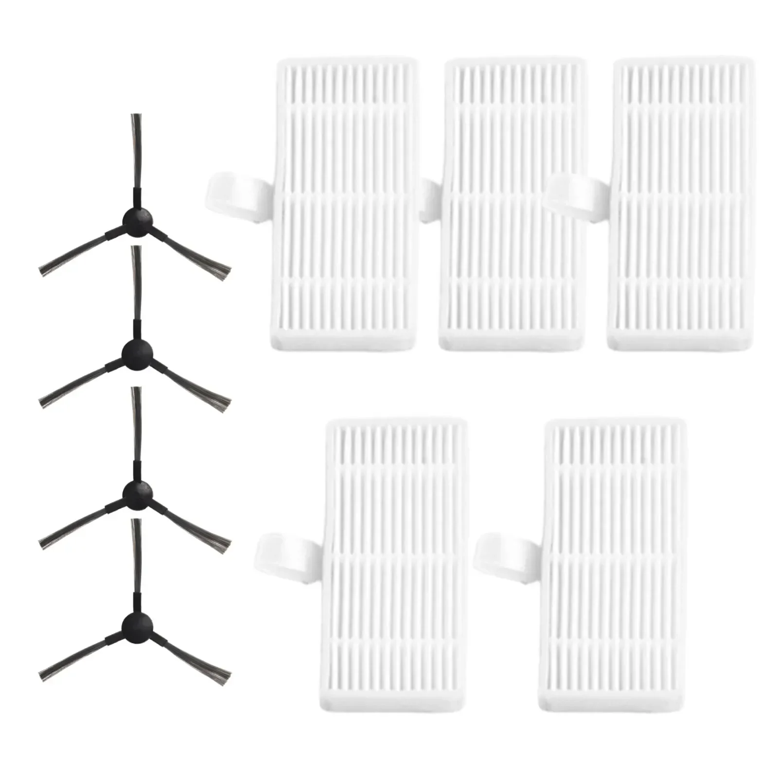 1 Set Side Brush Filter Kits For Cecotec Conga- 999 Vacuum Cleaner Sweeping Robot Accessories Spare Parts For Home