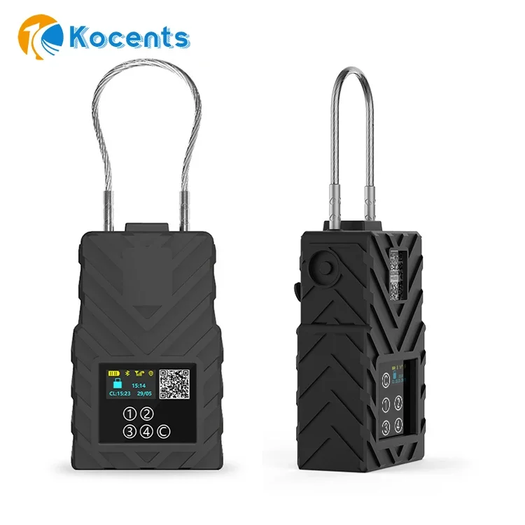 Kocents SML-006 Enhanced Security GPS Padlock-Innovative GPS Tracking Lock