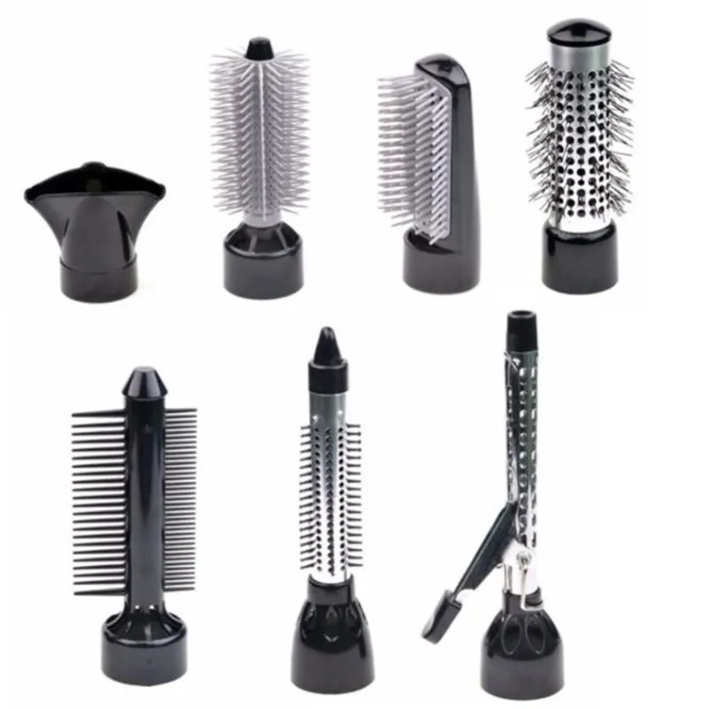 فرشاة تصفيف الشعر الكهربائية ضربة الجافة مجفف الهواء الساخن السلس مشط فرد بكرة الشعر تفجير فرشاة منفاخ فرشاة الشعر صالون مجفف شعر