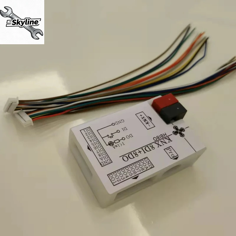 Inputoutput Module KNX 8DI+8DO H8I8O