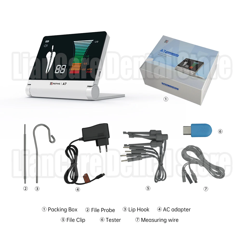 Dental Endo Treatment Measuring Wire Apex Locator Line Fit For Woodpecker Morita Refine