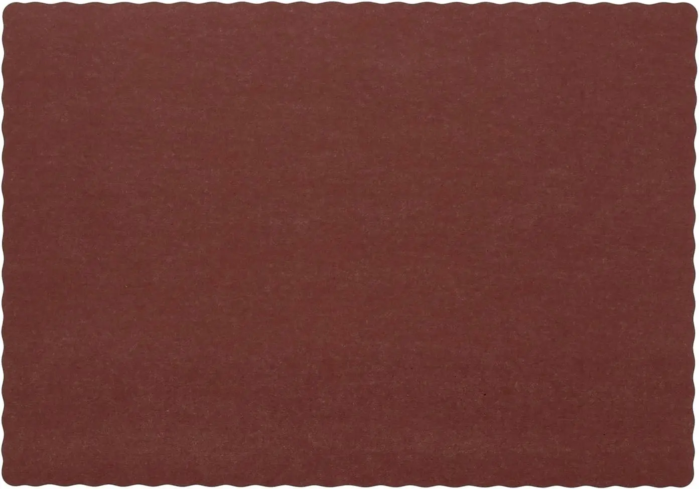 Manteles individuales de papel desechables, 9,25 x 13,25 pulgadas, borde festoneado, paquete de 1000 para comedor