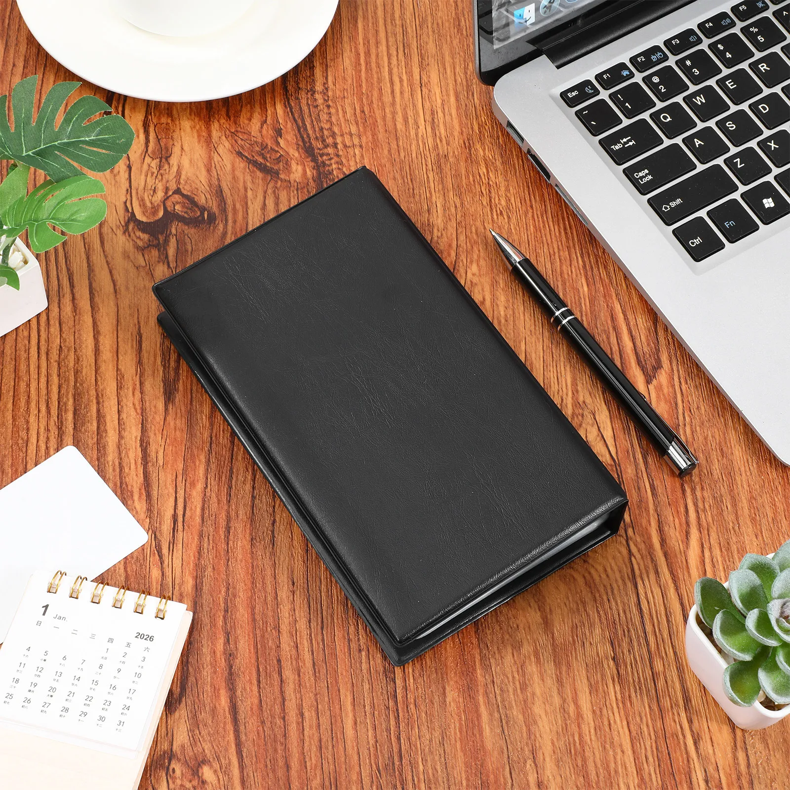 Business Card Holder Book Organizer Large Capacity Holds 240 Cards Portable Clear Card Storage