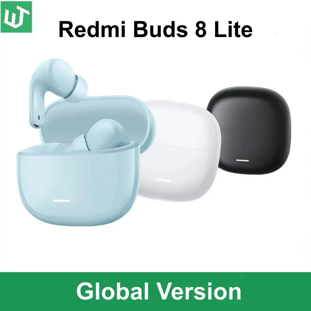 

Глобальная версия Redmi Buds 8 Lite TWS: беспроводные наушники с Bluetooth 5.4, активным шумоподавлением 42 дБ, 12.4-мм динамиком для басов и временем работы до 36 часов.