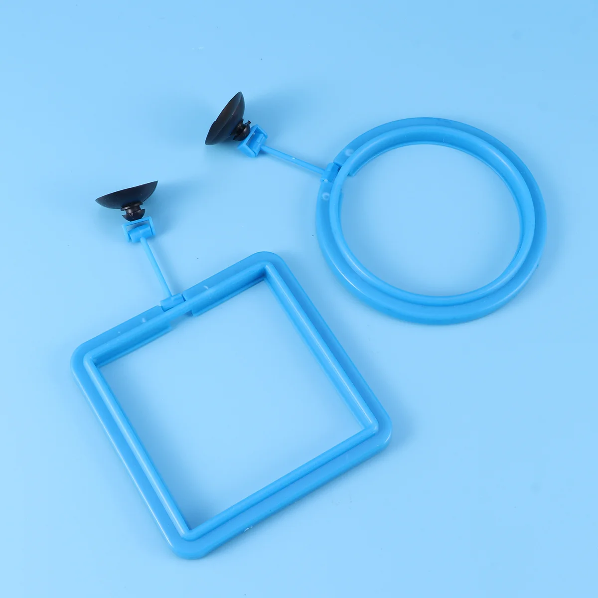 

2Pcs Fish Feeding Ring Feeder Durable Aquarium Floating Food Circle Fish Tank Flake Feeder Floating Food Circle