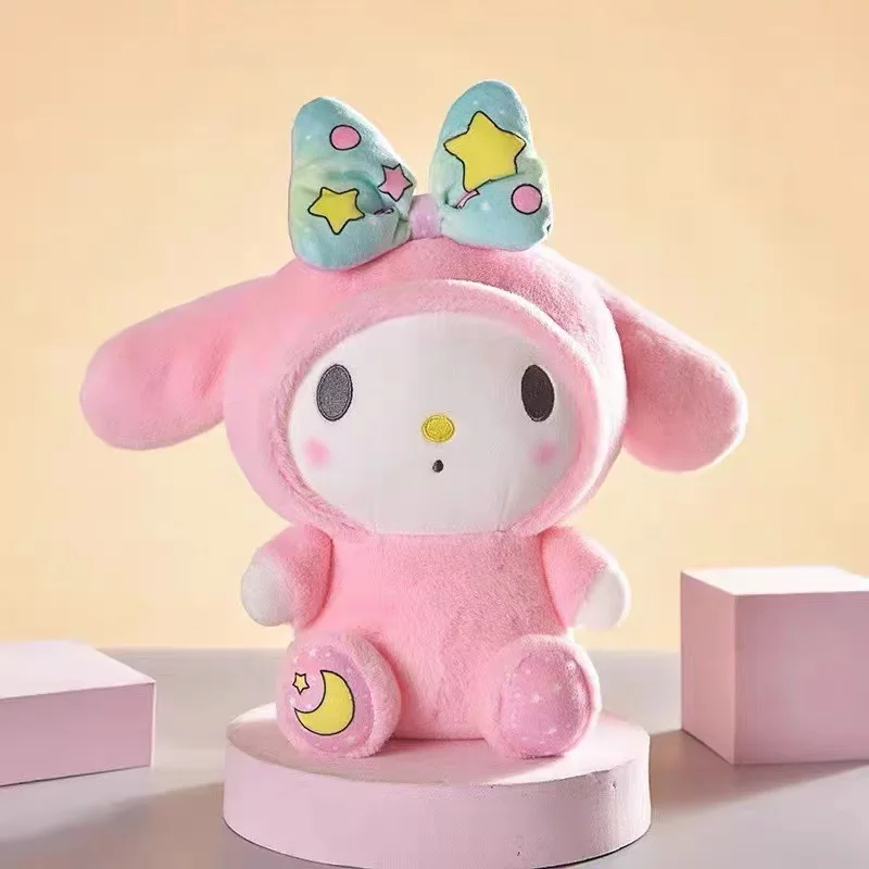 22 см Sanrio Kuromi Cinnamoroll плюшевые игрушки Kawaii аниме My Melody плюшевая кукла мягкая мультяшная кукла подушка для девочек подарок на день рождения