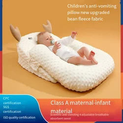 Coussin de négociation portable pour nouveau-né, oreiller d'alimentation pour bébé, anti-crachat de lait, aide à soulager le débordement de bébé, 2024