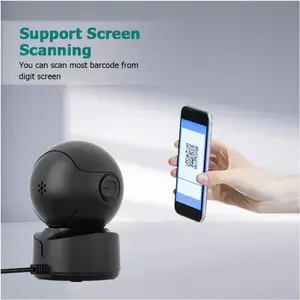 Neptum-Desktop 2D QR Barcode Scanner, Big USB Reader, free hands, omnidirectional, 1D, QR Screen, Barcode Scanning, A5 10 Main Sales BAR CODE READER - №8