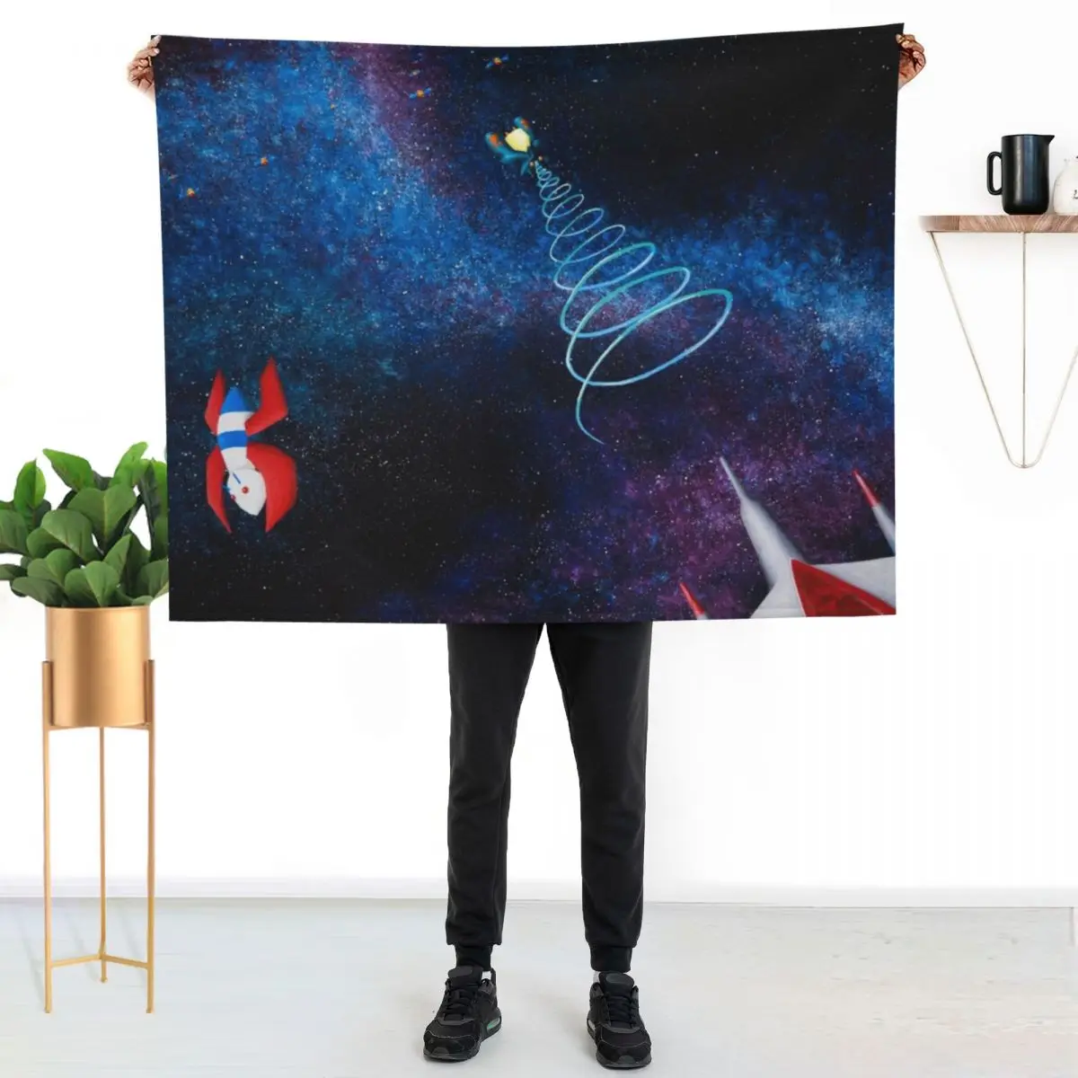 Attack Throw Blanket Color Fast Cozy Throw Blanket