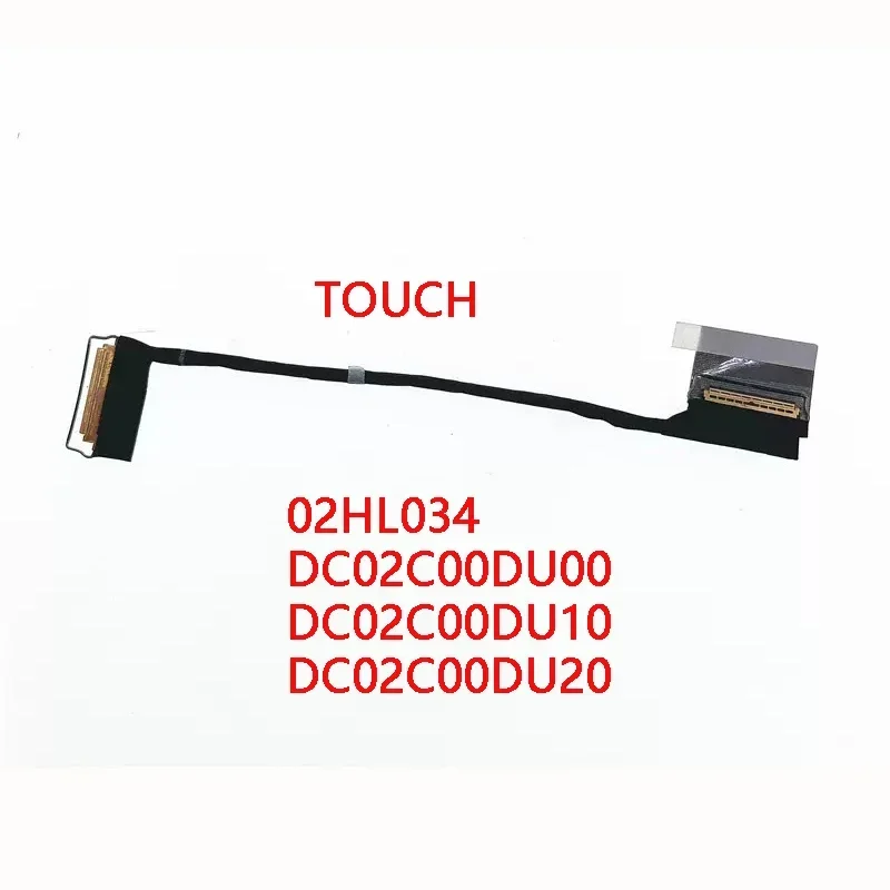 New genuine laptop LCD EDP cable for Lenovo ThinkPad x13 Gen1 20T2 20t3 x390 xproblem 20q0 20q1 02hl034 dc02c00du00/du10/du20