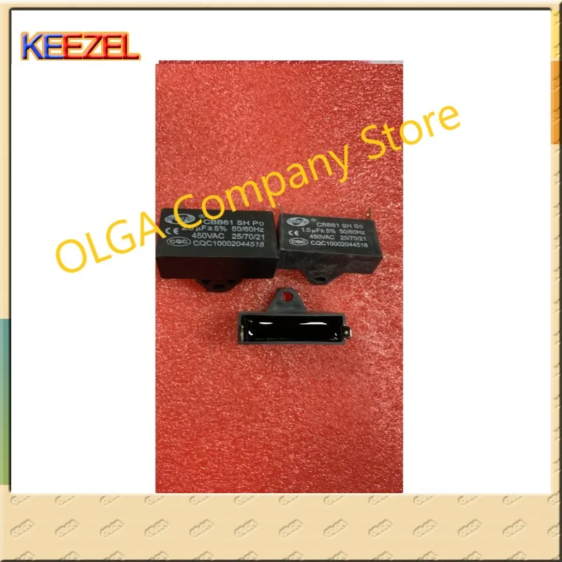 CBB61 Lüfter Klimaanlage Einsatz Startkondensator 1UF/1,5/2/3/3,5UF/4/4,5/5/6/8/10/12 450V zwei Einsatzbeine 10 Stück/Los