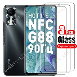 1-3PCS Tempered Glass For Infinix Hot 11S 6.78