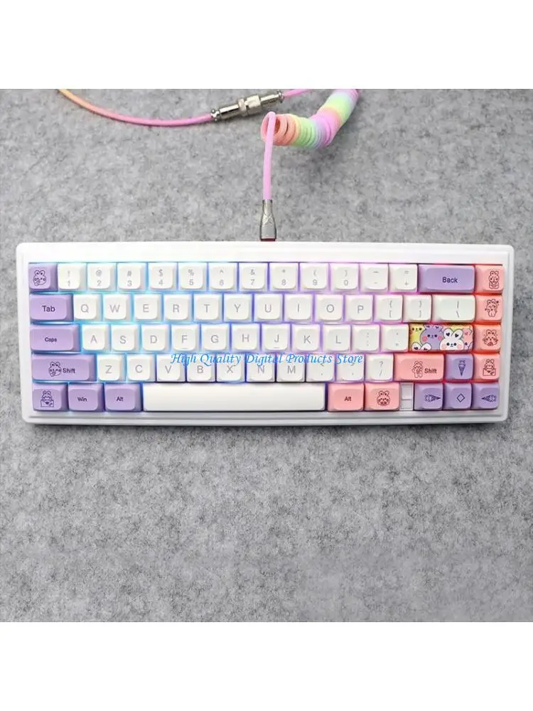 

U2JE 147Keys/Set Dye Sublimation Keycap XDA Profile Mechanical Keyboard PBT Keycap
