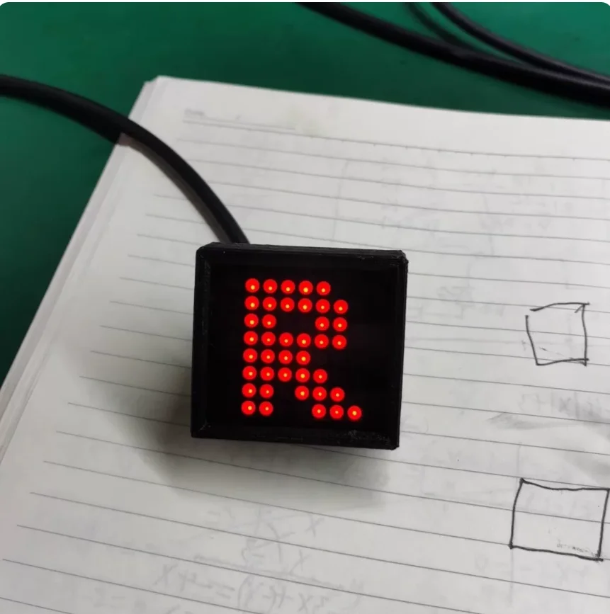 Universal Racing Gear Indicator Display with Sensor - Waterproof LED Digital Shift Light