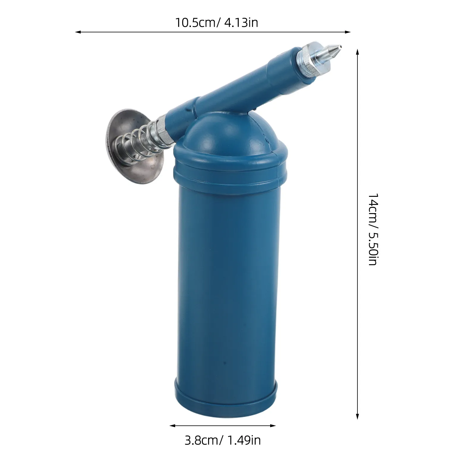 80CC Mini Grease Gun Portable Electroplated Halloween Christmas New Year Automotive Grease Gun Grease Applicator Tool