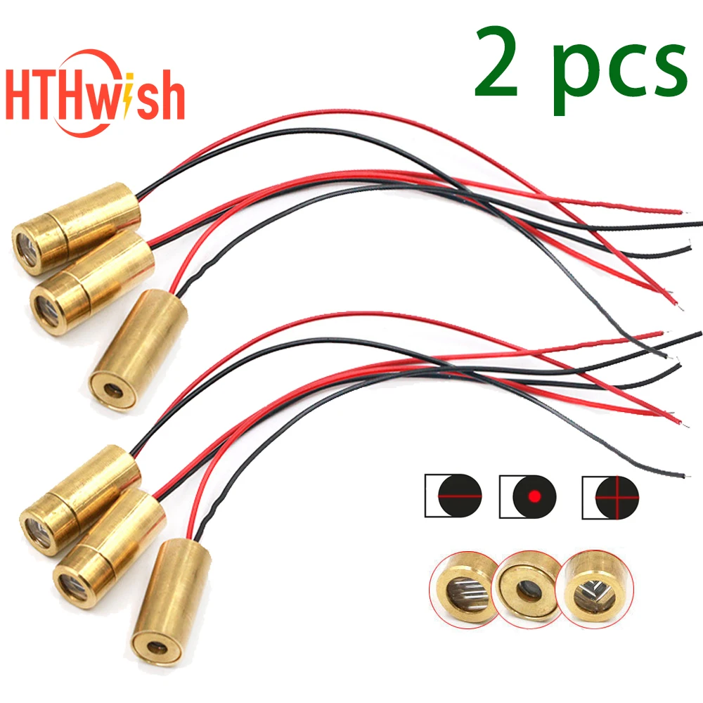 2Pcs 9Mm 650Nm 5Mw … - image