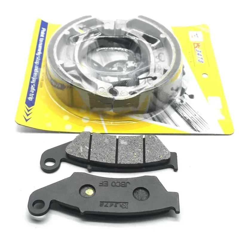 For HONDA CRF150F 2003-2020 XR125LEK 2011 XR150L 2014-2020 CRF230F 2003-2020 CRF Motorcycle Front Rear Brake Pads Shoes Kit SET