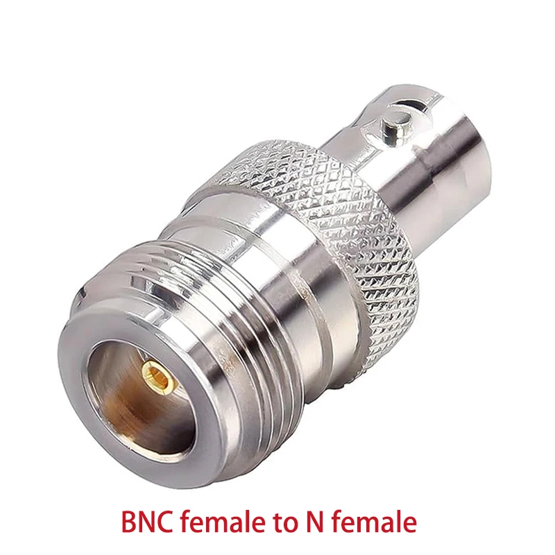 N Typ zu bnc Stecker Buchse Adapter q9 bnc zu n Buchse Stecker gerade Koaxial HF Kupferst ecker – Detail 3
