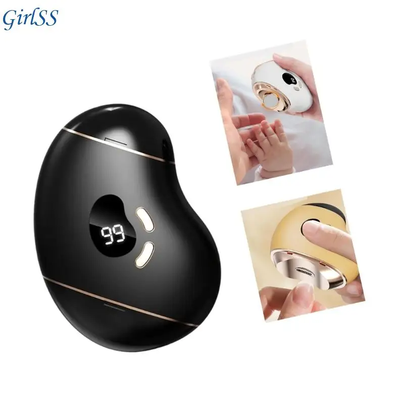 Rechargeable USB Electric Grinder Automatic Silents Design Ergonomic Grip for Home Family Use T4MB