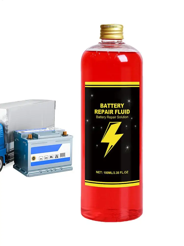100ml Battery Repair Fluid For Car Safe Repair Fluid Battery Restore Liquid Efficient Repair Extends Battery Life For Golf Cart