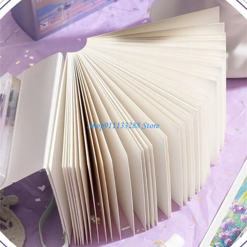 

G88D Блокнот для акварельной живописи, 50 листов с лотком для краски 8/12, 80x80 мм