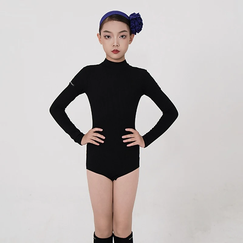 ใหม่การแข่งขันเต้นรำละตินเสื้อผ้าเด็กแทงโก้บอลรูมเต้นรำชุดฝึกซ้อมสาวละตินเต้นรำเครื่องแต่งกายการแสดง 13932