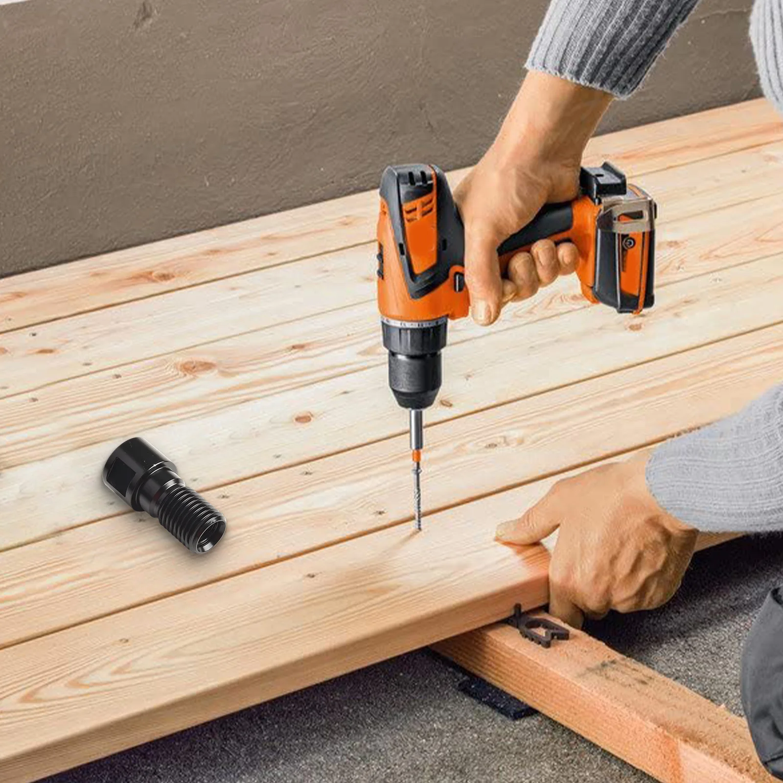 

85MM 3.35 In Thread Adapter Robust Construction Thread Adapter M22 To 1-1 4-7 Chromium Construction Intuitive Design