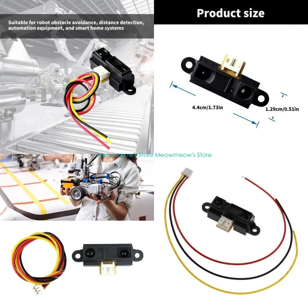 

W91A точное GP2Y0A21YK0F Расстояние.