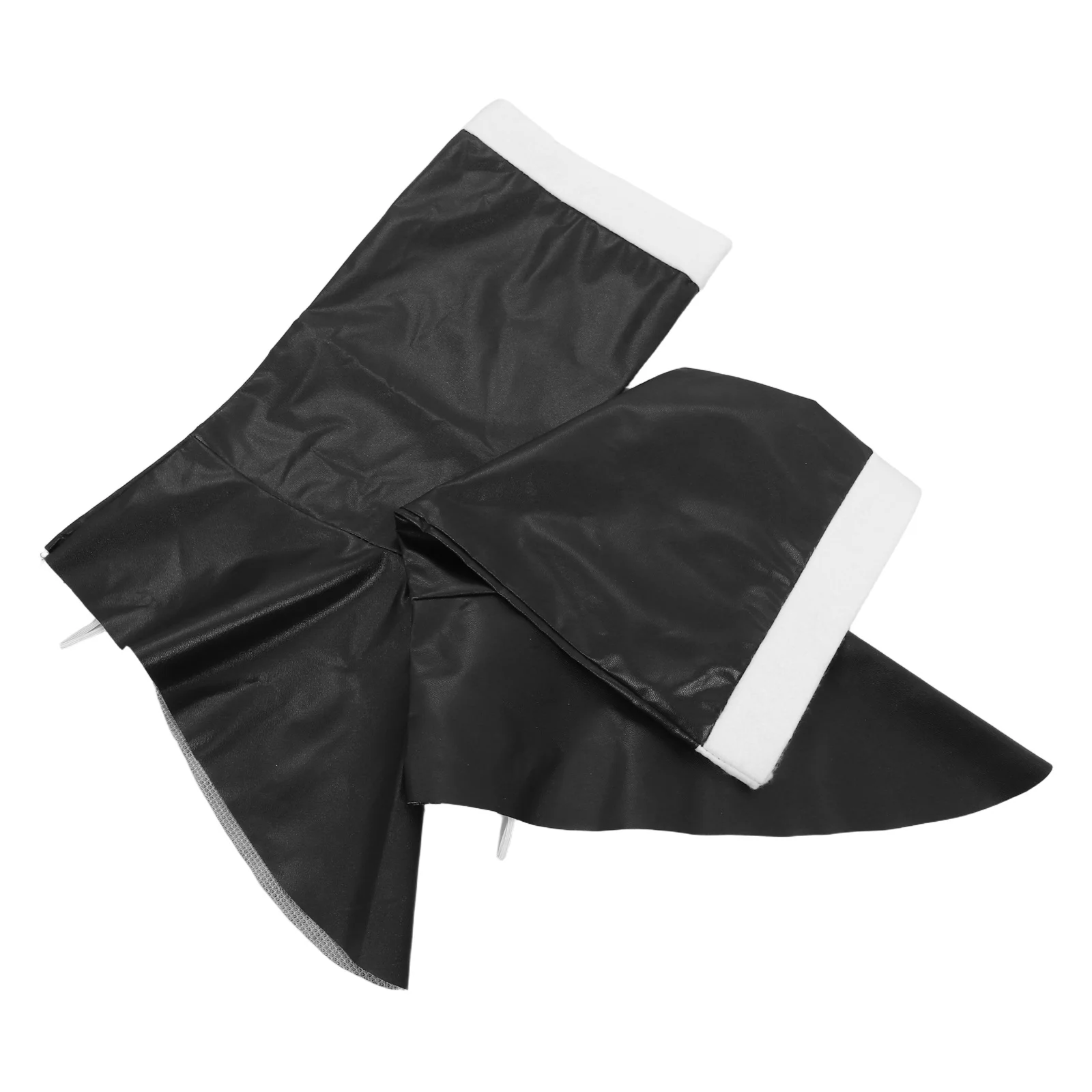 

PU Artificial Adult Knee-High Boot Cover Christmas Outfits Shoe Cover Props for Cosplay Stage Performance